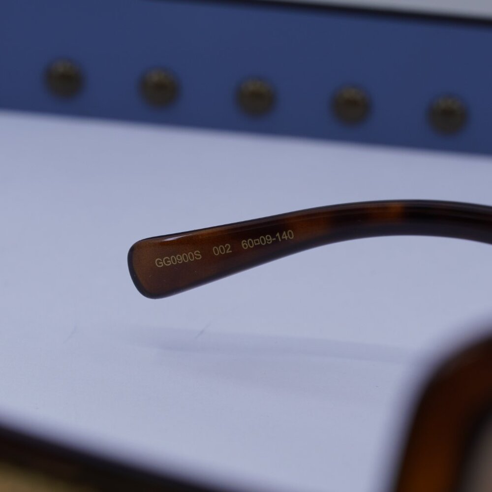 Gucci GG0900S 002 Aviator Sunglasses - Havana - Picture 9 of 11